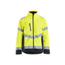 Hi-vis Shell Jacket - Hi-vis yellow/Black - 4XL