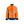 Hi-vis Shell Jacket - Orange/Navy blue - 4XL