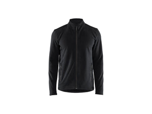 Microfleece Jacket - Black/Mid grey - 4XL