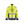 Hi-Vis Lightweight lined Winter Jacket - Hi-vis yellow/Mid grey - 4XL
