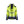 Women's Hi-Vis Softshell jacket - Hi-vis yellow/navy blue - L