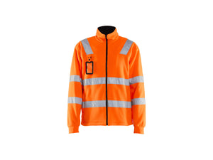 Hi-Vis Fleece Jacket - Orange - 4XL