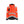 Hi-Vis Waterproof Jacket - Red hi-vis/black - 4XL