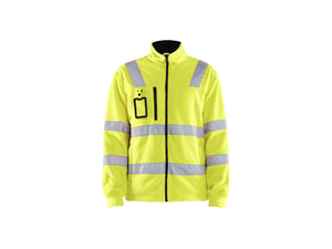 Hi-Vis Fleece Jacket - Hi-vis yellow - 4XL