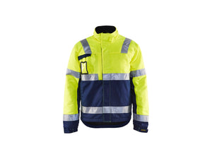 Hi-Vis winter jacket - Hi-vis yellow/navy blue - 4XL