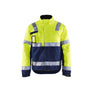 Hi-Vis winter jacket - Hi-vis yellow/navy blue - 4XL