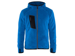 Furry Pile Jacket - Ocean Blue - L