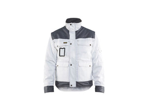 Painters lined jacket - White/Grey - L