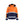 Hi-Vis Winter jacket - Orange/Navy blue - 4XL