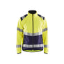 Hi-Vis Softshell jacket - Hi-vis yellow/navy blue - 4XL