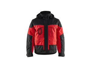 Winter jacket - Red/Black - L