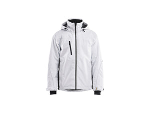 Lightweight lined Winter Jacket - White/Dark grey - 4XL