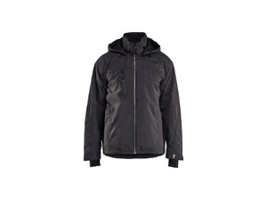 Lightweight lined Winter Jacket - Dark grey/black - 4XL