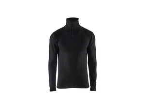 Socks and Boxers top XWARM 70% merino - Black - 4XL