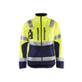 Hi-Vis Softshell jacket - Hi-vis yellow/navy blue - 4XL
