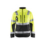 Hi-Vis Softshell jacket - Hi-vis yellow/Black - 4XL