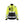 Women's Hi-Vis Softshell jacket - Hi-vis yellow/Black - L