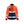 Women's Hi-Vis Softshell jacket - Orange/Navy blue - L