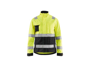 Women's Hi-Vis jacket - Hi-vis yellow/Black - L