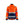 Women's Hi-Vis jacket - Orange/Navy blue - L