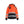 Women's Hi-Vis Shell Jacket - Red hi-vis/black - L