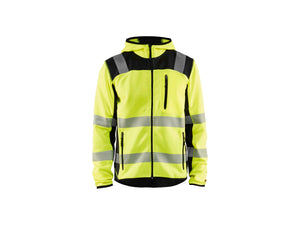 Knitted Hi-Vis jacket - Hi-vis yellow/Black - 4XL