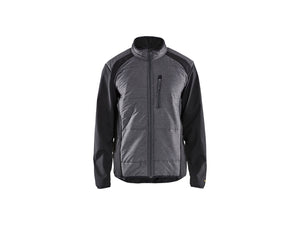 Hybrid jacket - Black/Dark grey - 4XL