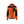 Knitted jacket - Orange/Black - 4XL