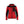 Women's knitted jacket - Red/Black - L
