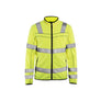 Hi-Vis Microfleece jacket - Hi-vis yellow - 4XL