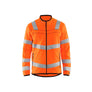 Hi-Vis Microfleece jacket - Orange - 4XL