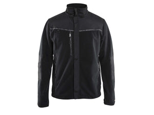 Windproof Fleece jacket - Black - 4XL