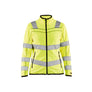 Women's Hi-Vis microfleece jacket - Hi-vis yellow - L