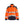 Women's Multinorm Inherent jacket - Orange/Navy blue - L