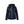Women's Lightweight lined Winter Jacket - Dark navy blue/Hi-vis yellow - L