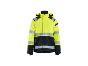Hi-Vis shell jacket - Hi-vis yellow/Black - 4XL