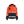 Hi-Vis shell jacket - Red hi-vis/black - 4XL