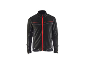 Micro fleece jacket - Black - 4XL