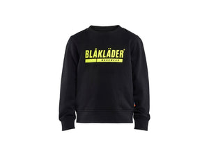 Children’s Sweatshirt - Black/Hi-vis yellow - 110116