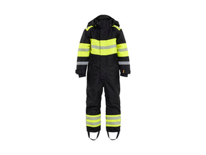 Children’s Winter Overall - Black/Hi-vis yellow - 110116