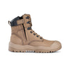 Mongrel 561 Side Zip Safety Boots - STONE