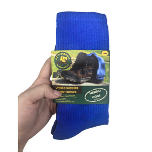 Australian Merino Wool Crew Socks – Lightweight, Odour-Resistant, Reinforced