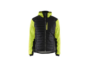 Hybrid jacket - Hi-vis yellow/Black - 4XL
