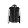 Hybrid jacket - Grey melange/Black - 4XL