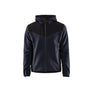 Knitted Jacket with Softshell - Dark navy/Black - 4XL