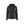 Women's knitted jacket with softshell and hood - Dark grey/Black - L
