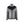 Women's Knitted Jacket with Softshell - Grey melange/Black - L