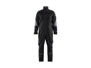 Flame resistant overall - Black/Grey - 30R