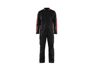 Industry overalls stretch - Black/Red - 30R