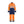 Hi-Vis overall - Orange/Navy blue - 32R